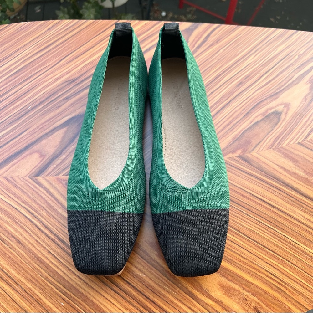 Square Toe Ballerina Flats